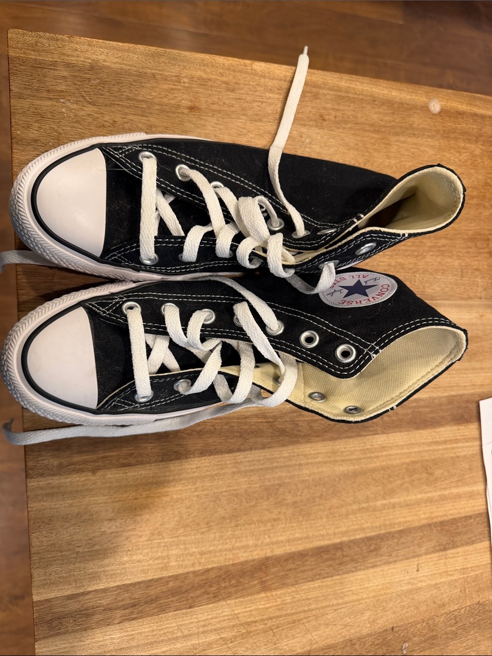 Converse Black High-Top Sneakers